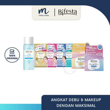BIFESTA Micellar Clean Sheet / Bifesta Cleansing Balm / Bifesta Micellar Eye & Lip Make Up Remover -