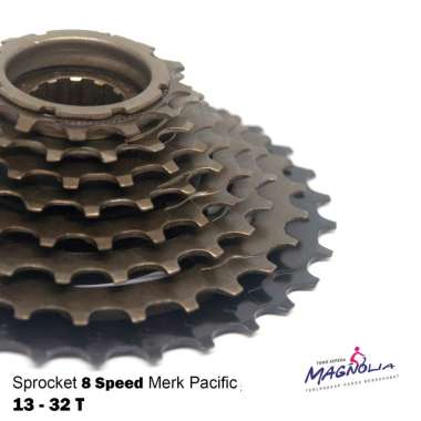 Sproket 8 Speed Freewheel Sprocket Gir 8 Speed Sepeda Drat Ulir