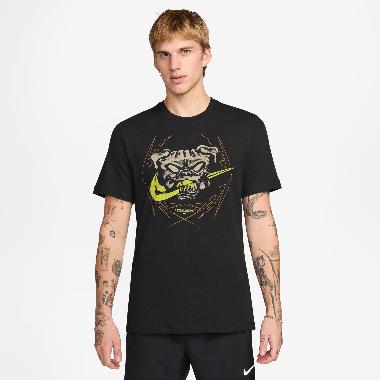 NIKE Men Training Tee Modern Pakaian Fitness Pria [HV4140-010] A/L Black
