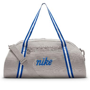 NIKE Women Training Gym Club Bag 24L Tas Wanita [DH6863-009] MISC College Grey/Sail/Admiral Navy