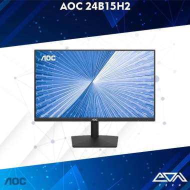 AOC 24B15H2 Monitor (24"/FHD/IPS/100Hz/1ms/HDMI/VGA/VESA) Packing Kayu