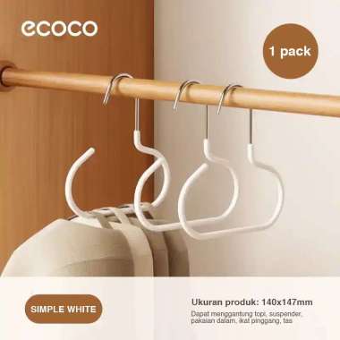 ECOCO Hat Hanger Hook - hanger gantungan penyimpanan topi gantungan lemari pakaian kait topi multifu