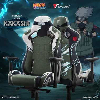[Naruto Shippuden Edition] TTRacing Surge X Air Threads Fabric Gaming Chair - Kakashi Edition