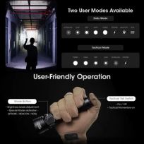 NITECORE Senter LED Flashlight Tactical NiteLab UHi 40 - Cahaya Terang 3300 Lumens, Perlindungan Maksimal IH