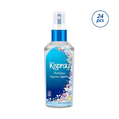 Kispray Spray & Go Perfume Pakaian Elegante Sapphire 50 ml [isi 24 Pcs]