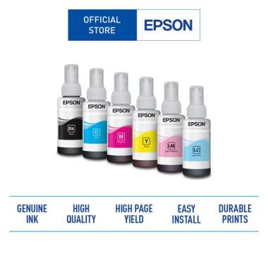 Epson 673 Tinta [1 set/isi 6 warna] MULTICOLOR
