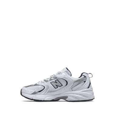 New Balance Unisex Lifestyle Shoes 530 Sepatu NB Pria/Wanita [NEWMR530SGD] 41.5 White/Blue