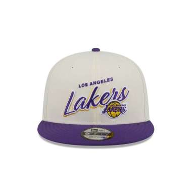 New Era Men Basketball Cap 9Fifty Topi Pria/Wanita [60651565] - Chrome White
