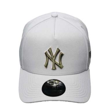 New Era Men Sportswear Cap 940Af MLB New York Yankees Topi Pria/Wanita [12891453] - Medium Silver