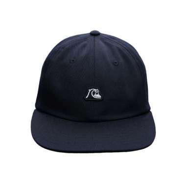 Quiksilver Pierdrop Cap AQYHA05430-KTC0 Peat - Solid Semua Ukuran
