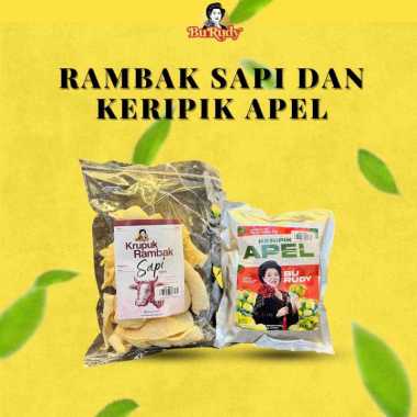PAKET DUO CRUNCHY || KRIPIK APEL DAN KRUPUK RAMBAK