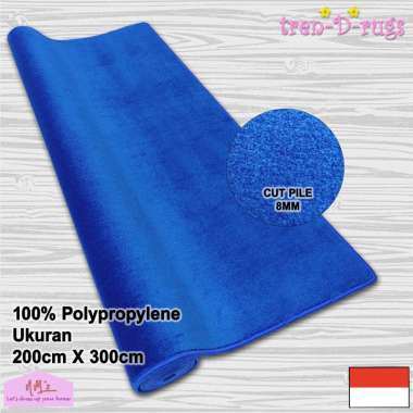 Karpet jumbo modern motif halus tebal alas lantai permadani ruang tamu tidur 200 cm x 300 cm - NMs B