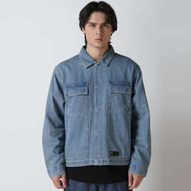 Vans Mcavoy Denim Station Jacket - Stonewash Blue [VN000KV7CDX] M
