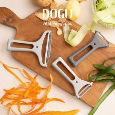Dekoruma DOGU Alat Pengupas Buah dan Sayur / Round Peeler Set of 3