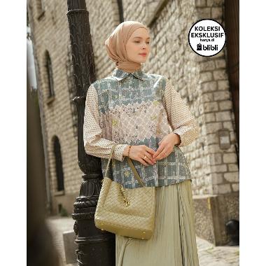 Heaven Lights Roza Blouse - Geranium L