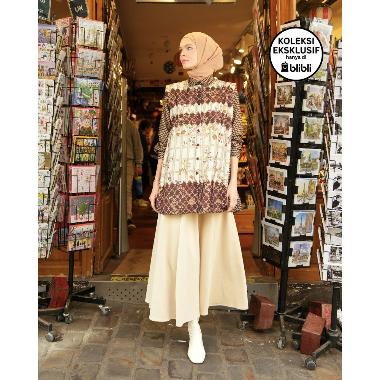 Heaven Lights Roza Tunic - Mahogany XL