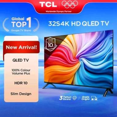 TCL 32S4K LED TV 32 inch QLED Smart Google HD TV