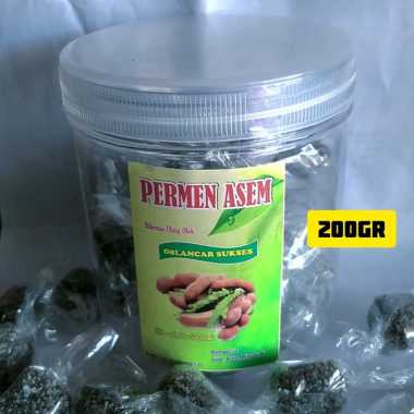 Permen Asem Jawa 200gr Asam Candy Asli Toples