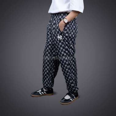 MLB NEW YORK YANKEES MONOGRAM WOVEN BLACK JOGGER XL