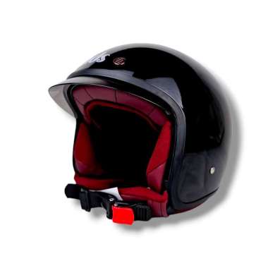 HELM MDS MAGNUM / MDS RETRO / MDS BOGO XL Black Glossy