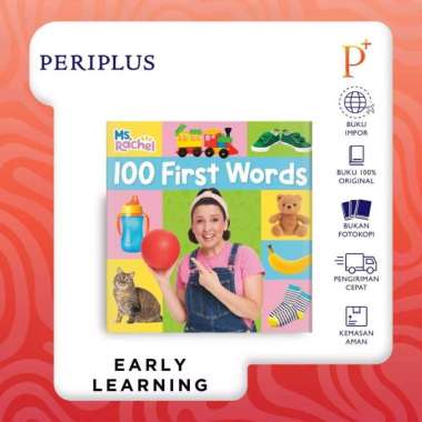 100 First Words (Ms. Rachel) - Board book - 9780593898642
