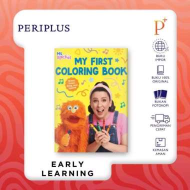 My First Coloring Book (Ms. Rachel) - Board book - 9780593897614