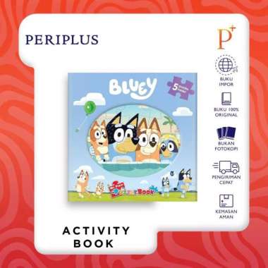 Puzzle Book: Bluey - 9782764370254