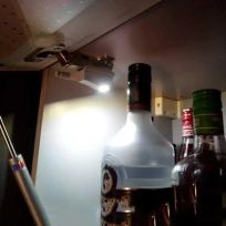 TaffLED Lampu Engsel Sendok LED Sensor Cahaya - Penerangan Otomatis, Desain Khusus IH