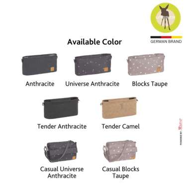 Lassig Buggy Organizer / pouch stroller / pouch organizer bag / stroller organizer bag Bag Anthracit