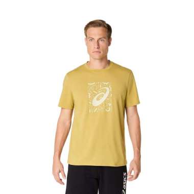 ASICS Men Asics Pop Graphic Tee -2031F139.300 L Lemongrass