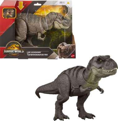 Jurassic World JGM16 Movie Tyrannosaurus Rex - Feature T-Rex Dinosaur Action Figure JGM16