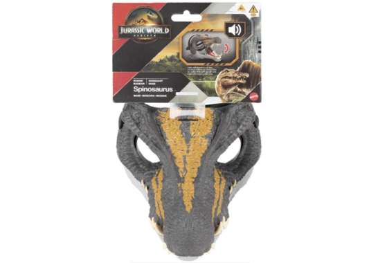 Jurassic World Rebirth Spinosaurus Dinosaur Mask Role-Play Head Wear Movie-Inspired Costume Gear JCG