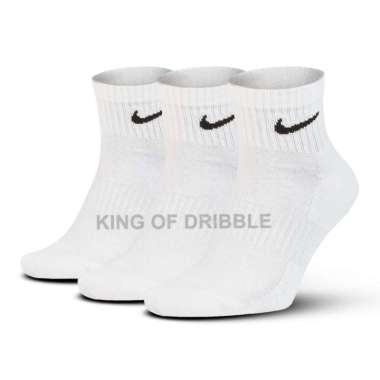 KING OF DRIBBLE Kaos Kaki Nike Everyday Cushioned SX7667-100 Original L