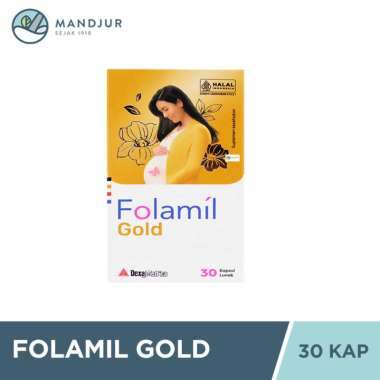 Folamil Gold - Suplemen Khusus Ibu Hamil Tinggi Akan Kandungan DHA