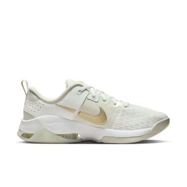 NIKE Women Training Zoom Bella 6 Premium Workout Shoes Sepatu Fitness Wanita [FJ1589-100] 8.5 Summit