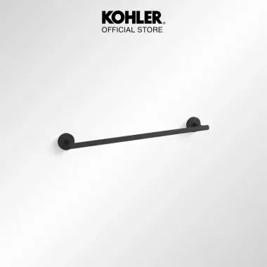 Kohler Elate 18-Inch Towel Bar – Caviar Finish, Premium Metal Bathroom Accessory (K-27286-CP)