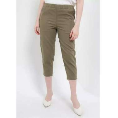 Giordano Women's Linen Audrey Pants - Space Grey [0542520416] XL