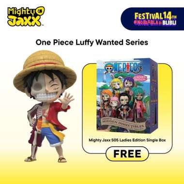 Buy 1 Get 1 - XXRAY: One Piece Luffy Wanted Series - Free Mighty Jaxx S05 Ladies Edition Single Box