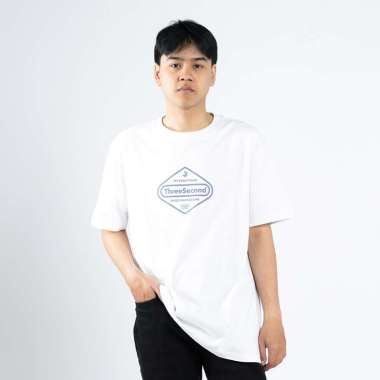 3Second Men's T-Shirt Short Sleeve Regular Fit Cotton Based On Pleasure OL-C310525 Black S