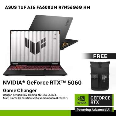 ASUS TUF A16 FA608UM R7N56G6G HM GeForce RTX 5060 8GB Ryzen 7 260 RAM 8x2GB SSD 512G WQXGA 165Hz 100