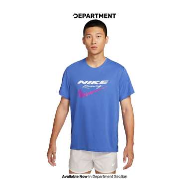 Kaos Lari Pria NIKE DRI-FIT UV RUN ENERGY MILER HV2136411 ORIGINAL S