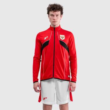 Erspo Timnas 2025 Anthem Jacket Red Unisex XL