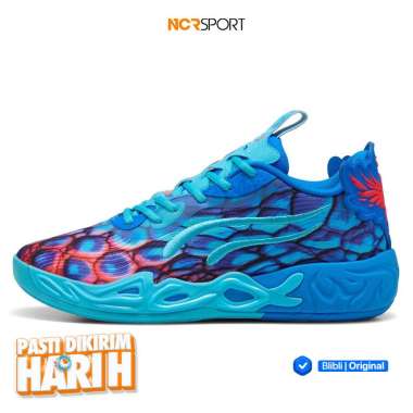 Sepatu Basket Puma Mb.04 Lo Alien Skins Ultra Blue Original 311318-01 10