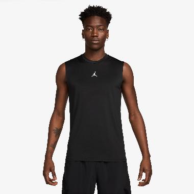 NIKE Men Basketball Jordan Sport Dri-Fit Sleeveless Base Layer Tank Jersey Basket Pria [HV4101-010] 