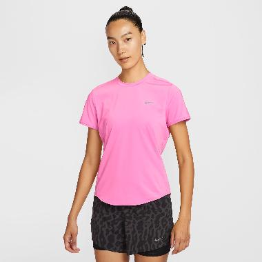 NIKE Women Running Swift Dri-Fit Short-Sleeve Top Pakaian Lari Wanita [HM9699-675] A/L Playful Pink/