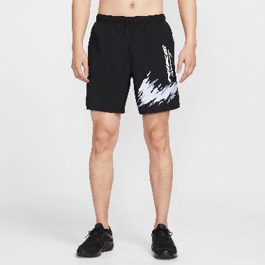 NIKE Men Running Dri-FIT Rn Enrgy Challenger 7Bf Celana Lari Pria [HV2139-010] A/S Black