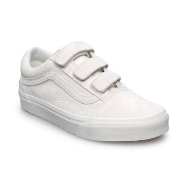 Vans Old Skool V Sepatu Wanita - College Marshmallow [VN000DB0CCZ] 4.5