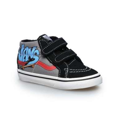 Vans Toddler Sk8-Mid Reissue V Vans Sk8 Black/Grey (VN000CQ0Y30) 9