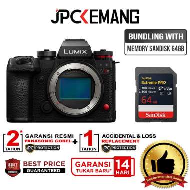 JPC KEMANG Panasonic Lumix S1 II E Body Only Mirrorless Camera Panasonic Lumix S1 Mark 2 E S1 IIE DC
