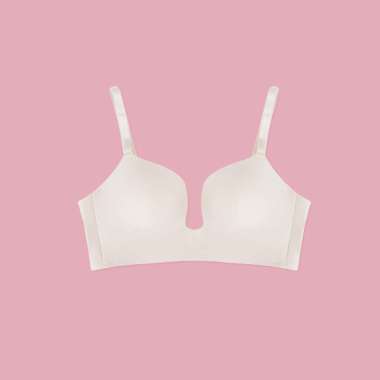 Young Hearts Bra Second Skin Soft Push Up Wireless Y23-20298V S Beige